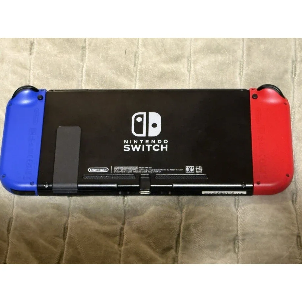 Unpatched Nintendo Switch HAC-001 Bundle 4 Joy-Cons Dock Case 2 Games Tested
